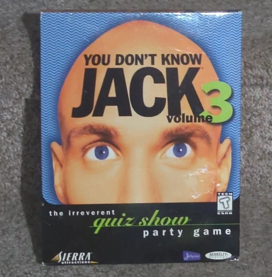 Brand New & Sealed You Don't Know Jack Volume 3 Big Box PC Quiz Show Party Game - Image 1 of 4