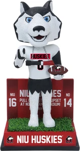 Victor E. Huskie Northern Illinois Huskies Upset Victory Boneyard Bobblehead - Picture 1 of 1