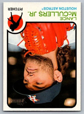 2022 Topps Heritage Lance McCullers Jr. Houston Astros #171 - Image 1 of 2