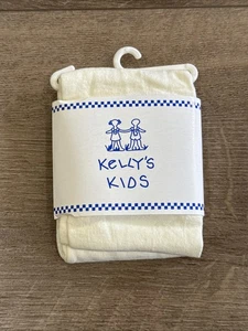 Kellys Kids Footed Tights Creme Girls XS 1-3 Pima Cotton Nylon Lycra New - Bild 1 von 2