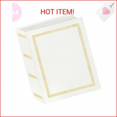 Фотоальбом Mini-Max Photo 100 карманный 4X6, белый - Изображение 1 из 2