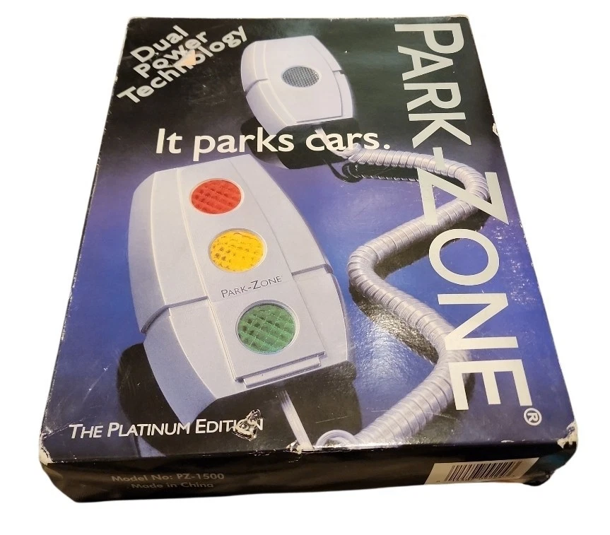 Park Zone Model #PZ-1500 Platinum Edition Dual Power Tech Car Parking Sensor - Image 1 of 3