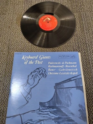 VARIOUS Keyboard Giants Of The Past 1962 Vinyl LP RCA SP-33-143 - VG+/VG+ - Image 1 of 2