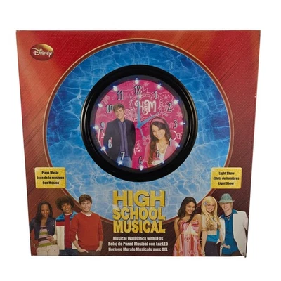 Reloj de Pared Musical Musical Disney High School con Luces LED NUEVO EN CAJA Foto 1 de 4