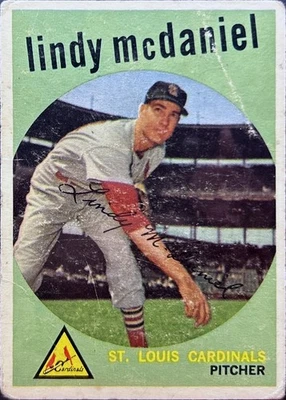 1959 Topps - Lindy McDaniel #479 - Set Break!! ¡¡Envío combinado!! Bajo grado Foto 1 de 2