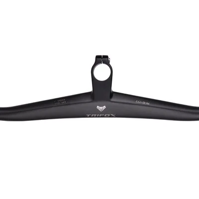 Downhill Carbon MTB Bicycle Handlebar 2 Degree UD Matte Integrated XC Handlebar - Image 1 of 4