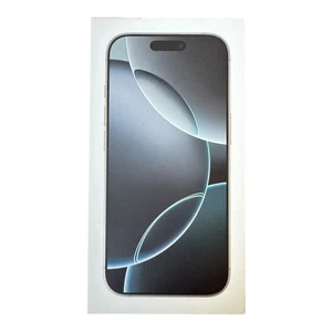 APPLE Boite Vide iPhone 16 PRO Manuel et Emballage Intérieur, Sans Accessoires Blanc - Photo 1 sur 6