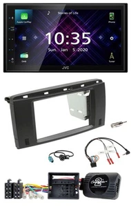 JVC DAB 2DIN Lenkrad Bluetooth USB Autoradio für Mercedes R-Klasse 2006-2012 - Bild 1 von 12