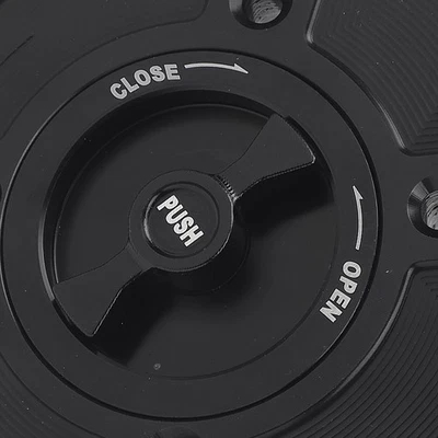 ZX-6R Motorcycle Fuel Tank Cap CNC Aluminium Alloy Gas Oil Tank Cover Repla UT - Image 1 of 4