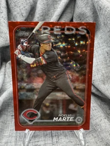 Noelvi Marte - #175/199 - RED FOIL - 2024 Topps Series Two - ROOKIE RC - 548 - Picture 1 of 2