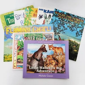 Australian Themed Children's Story Book Bundle Lot Paperback Animals Fiction  - Picture 1 of 17