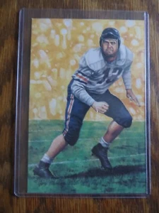 Joe Stydahar HOF Goal Line Art Card Gold Seal Authentic GLAC Series 2 #37/100 - Picture 1 of 2