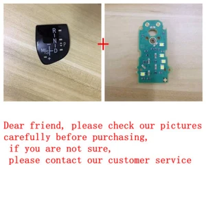Gear Shift Knob Panel w/LED Circuit Board for BMW X4 F26 2014-17 X3 F25 2011-17 - Picture 1 of 17