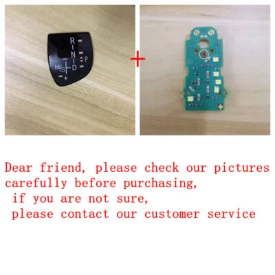 Gear Shift Knob Panel w/LED Circuit Board for BMW X4 F26 2014-17 X3 F25 2011-17 Foto 1 de 4