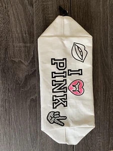 2 Stück Victoria's Secret PINK Make Your Mark Beauty Bag Kosmetik Make-up Tasche Neu mit Etikett - Bild 1 von 6