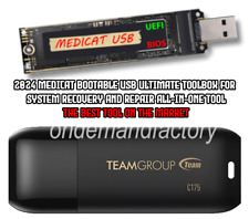 MediCat FAST 32 Gb 3.2 Bootable USB Bypass Windows Password Tools Utilities NEW