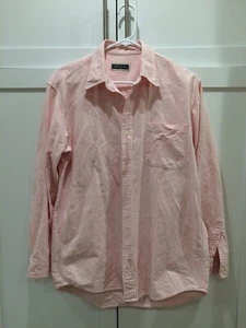 Authentic Caspi Khakis Pink Shirt Long Sleeve Button Mens - Picture 1 of 5