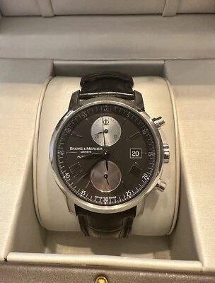 Baume & Mercier Classima Executive XL 08733 Cronógrafo Automático Negro 42mm Foto 1 de 4
