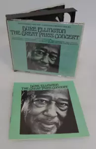 Duke Ellington The Great Paris Concert Atlantic 2 CD Box Set 1989 Jazz Band Soul - Imagen 1 de 10