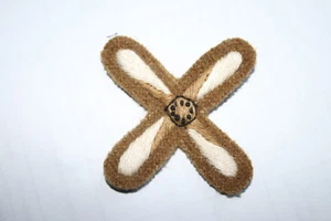 WW1 BRITISH CANADIAN RFC ROYAL FLYING CORPS SERGEANTS ARM BADGE GOOD COPY - Picture 1 of 1