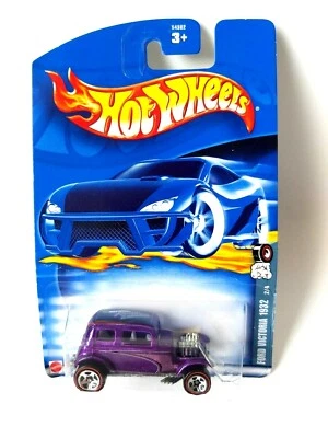 Ruedas Mattel Ford Victoria 1932 2/4 # 104 escala HW 1:64 NUEVAS EN PAQUETE Foto 1 de 4