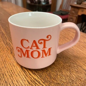 Rosa "Katzenmama" Motiv Kaffeetasse Becher von Parker Lane - Bild 1 von 5