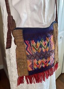 Bohemian Style Crossbody Multicolor Gypsy Cotton