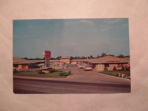 Evansville Indiana Postcard Greer Motel and restaurant IN - Picture 1 of 2