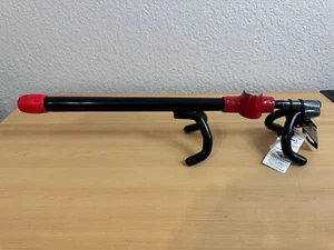 Hyper Tough Anti-Theft Steering Wheel Lock, Red, Black! - Foto 1 di 9