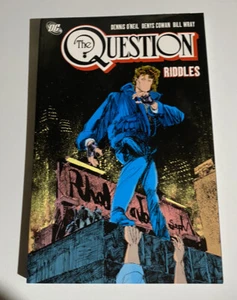 DC COMICS OOP THE QUESTION RIDDLES TPB Guest Starring Lady Shiva & The Riddler - Picture 1 of 2