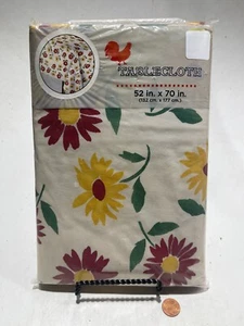 Dolgencorp Floral Tablecloth 52" x 70" Rectangular - Picture 1 of 3