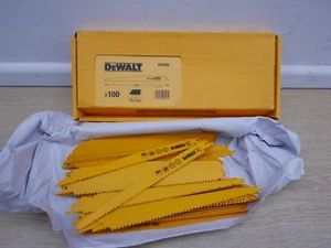 DeWalt DT2320 100 X DT2349 BI-METALL HOLZ REZEPTSÄGEBLÄTTER 228 MM BOSCH S1111VF  - Bild 1 von 2