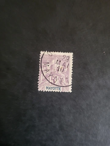 Stamps Mayotte 20 used Cover