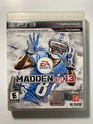 Madden NFL 13 PS3 - Complete Edition, Good Condition, Fast Shipping - Image 1 of 3