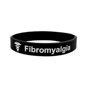 Pulsera Fibromialgia Para Hombres Mujeres Damas Fibro Alerta Médica Unisex Conciencia - Imagen 1 de 10