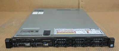 Dell PowerEdge R630 Intel 10C E5-2640v4 2.4GHz 32GB RAM 2x 400GB SSD 1U Server - Image 1 of 2