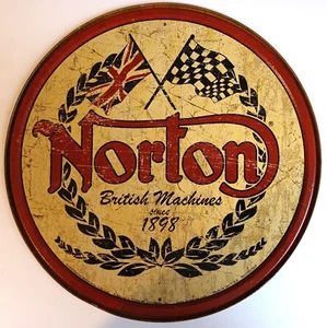 Placca Metallo Moto Norton - Bild 1 von 1