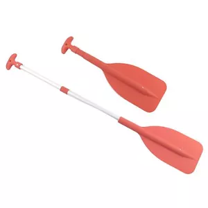 Emergency Compact Folding Paddle Oars. High Visibility Orange. Boat, Liferafts. - Picture 1 of 2