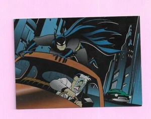 Le avventure di Batman e Robin SkyBox 1995 R.A.S. Foil Card R8 Batman e due facce - Foto 1 di 2