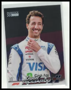 2024 Topps Paddock Pass F1 - Daniel Ricciardo #18 - Chrome - Picture 1 of 2