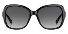 Kate Spade Karalyn/S Sunglasses Women 07RM Bkgdtbcqn Square 56mm New & Authentic
