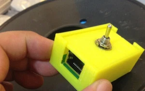 New RJ45 Network Cable Twisted Pair Switch Toggle Switch + Case Color Random - Afbeelding 1 van 8