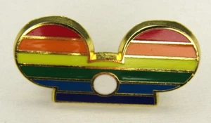 Mickey Mouse Ohren Emaille Pin, Rainbow Disney Pride Collection, 2020 Booster - Bild 1 von 4