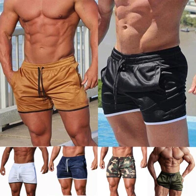 Mens Swimming Board Shorts Swim Shorts Trunks Swimwear Beach Summer M-2XL USA ⇘ - Image 1 of 4