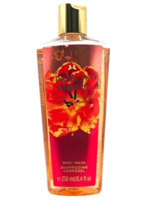 VICTORIA'S SECRET PASSION STRUCK FUJI APPLE VANILLA ORCHID BODY WASH 8.4 OZ NEW - Image 1 of 2