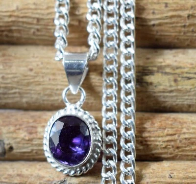 Certified Natural Color Changing Alexandrite 5.20 Ct Oval Gemstone Men's Pendant - Imagem 1 de 4