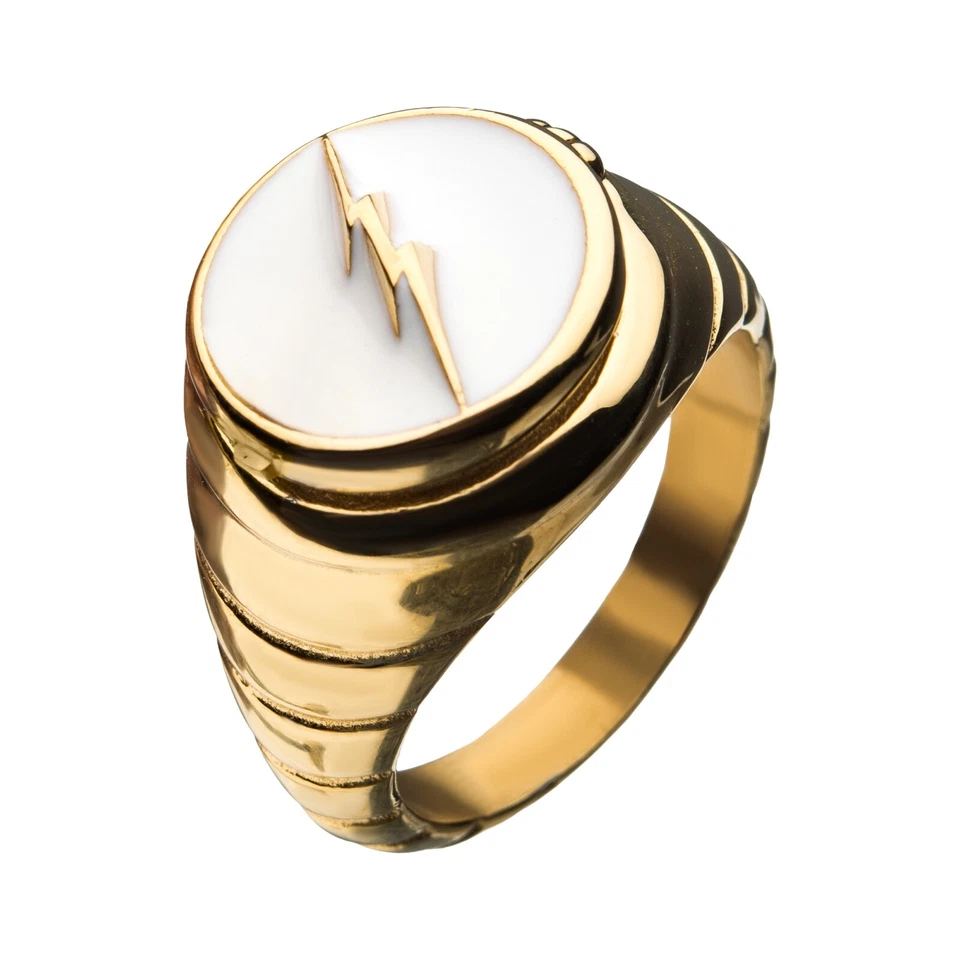 THE FLASH RING DC COMICS CON LICENCIA OFICIAL ACERO INOXIDABLE EXCLUSIVO DE NYCC 2019 Foto 1 de 4