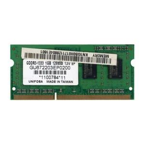 Ram Module Unifosa Gu672203ep0200 1gb Ddr3 204-Pin Sodimm Non-Ecc 1333mhz - Picture 1 of 1