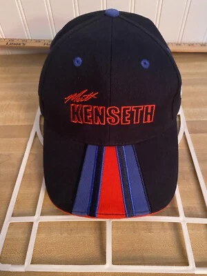 Sombrero/Gorra USG Roush Racing "Matt Kenseth" de segunda mano para hombre. Ajustable, Negro/Azul/Rojo Foto 1 de 4