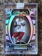 2022 Flawless Terry Mclaurin Black Diamond 1/1 Commanders